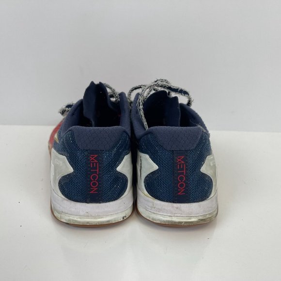 Nike Metcon 3 Freedom Training Shoes Red White Blue Mens Size 8.5 - Picture 4 of 6